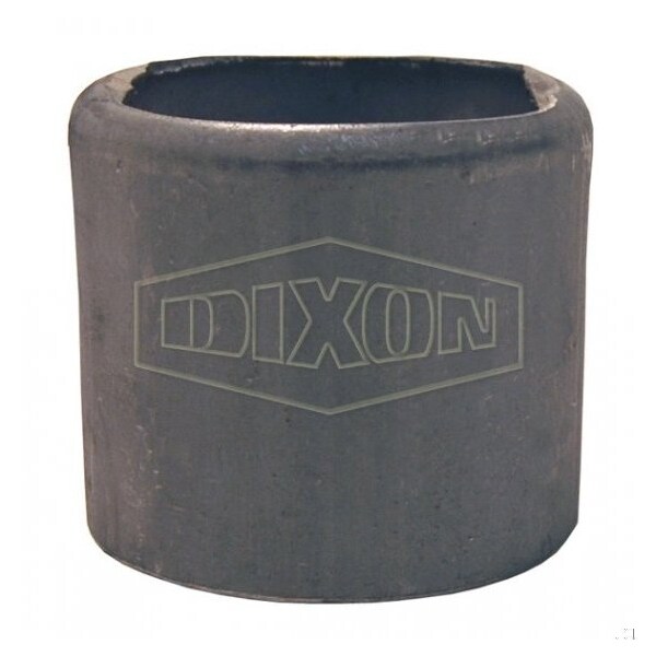Notched Ferrule, 1-1/2 ID x 2-4/64 to 2-22/64 OD in Nominal, 304 SS, Hose End Style, Domestic